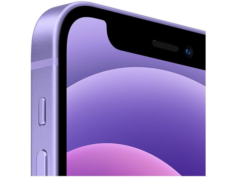 iPhone 12 Mini Apple 64GB Roxo Tela 5,4” 12 MP iO - iPhone 12 Mini